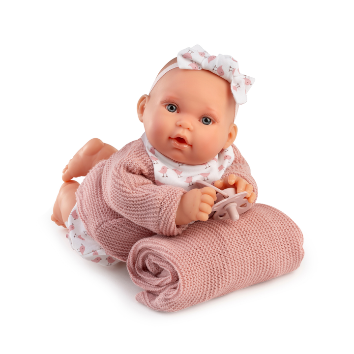 Antonio Juan Soft Baby Crying Doll with Blanket – Kika