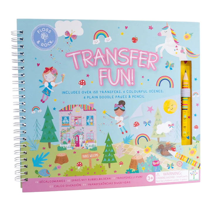 Floss &amp; Rock Transfer Fun – Rainbow Fairy