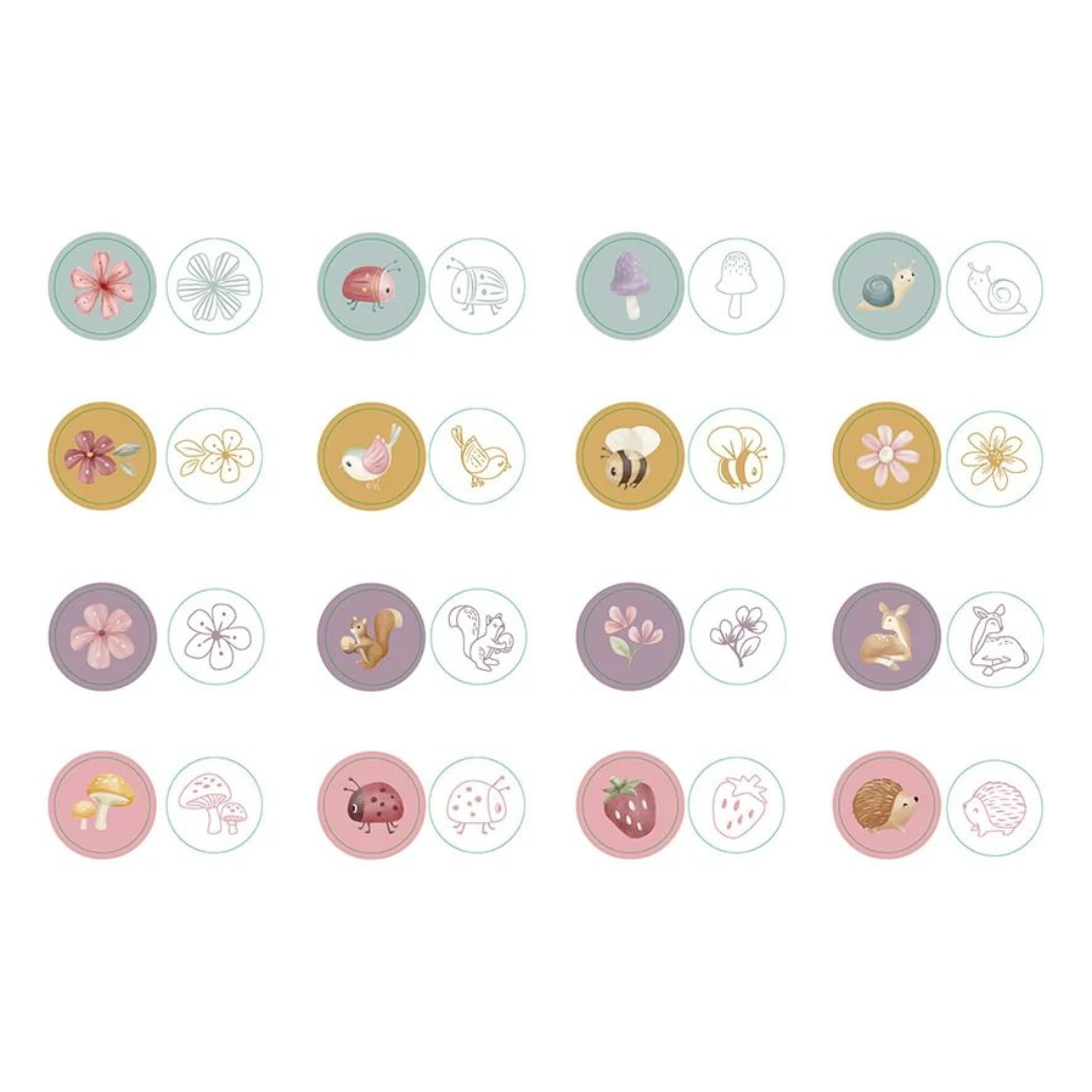 Little Dutch Self-Inking Stamps – Fairy Garden