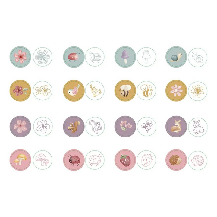 Little Dutch Self-Inking Stamps – Fairy Garden
