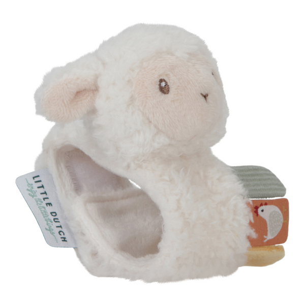 Little Dutch Sheep Wrist Rattle – Little Farm