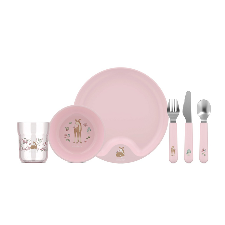 Little Dutch x Mepal Mio Baby Dinnerware – Fairy Garden