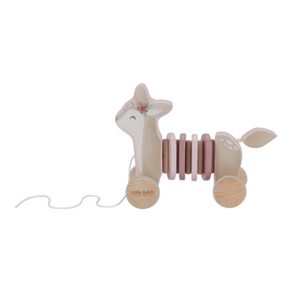 Little Dutch Wiggle Pull-Along Deer – Fairy Garden