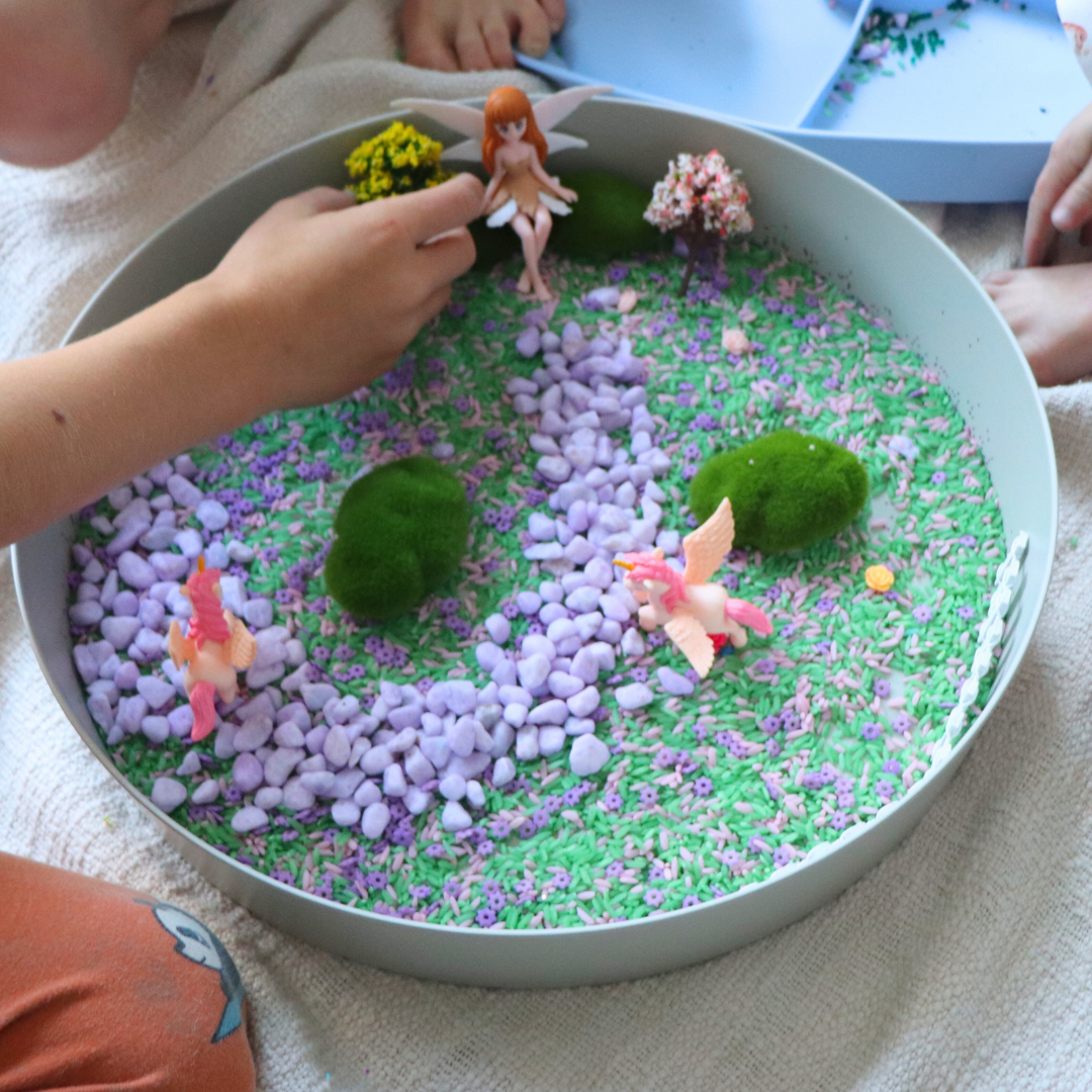 Jellystone Designs Sensory Play Tray – Sage