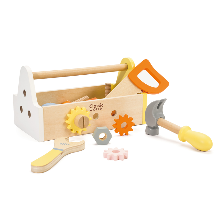 Classic World Wooden Modern Carpenter Set