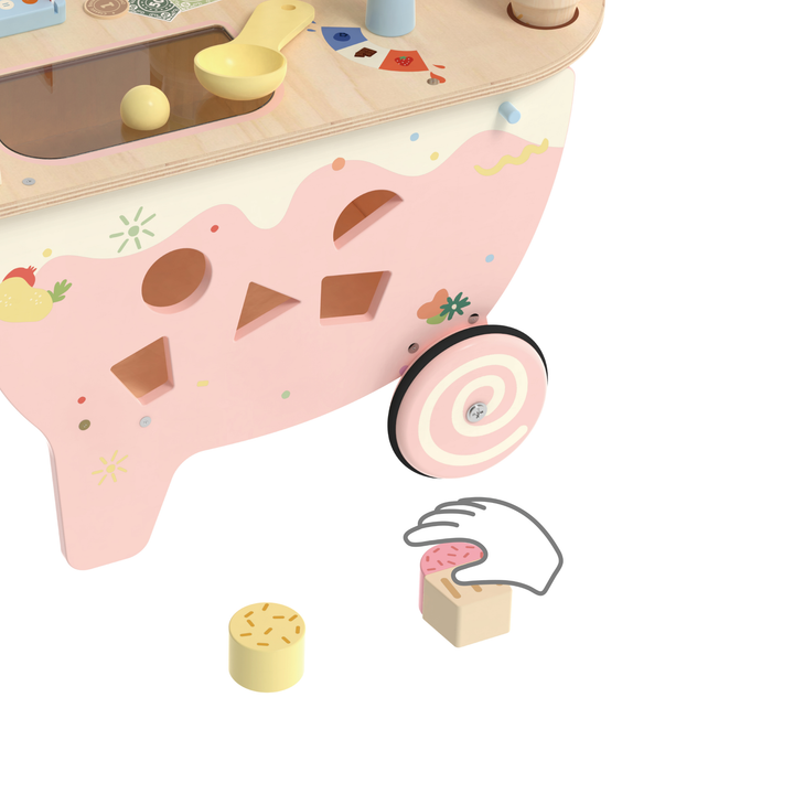 Classic World Ice Cream Cart
