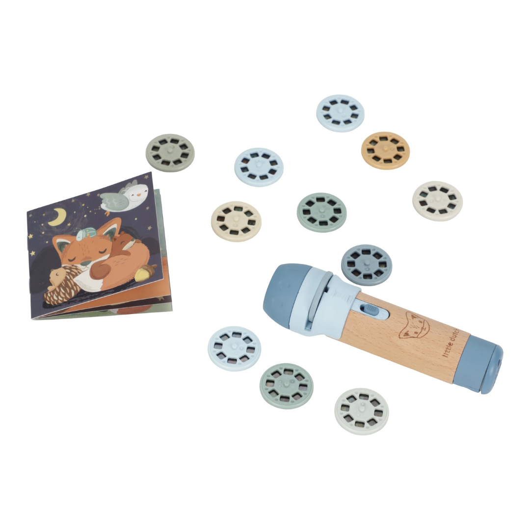 Little Dutch Story Projector Torch – Forest Friends