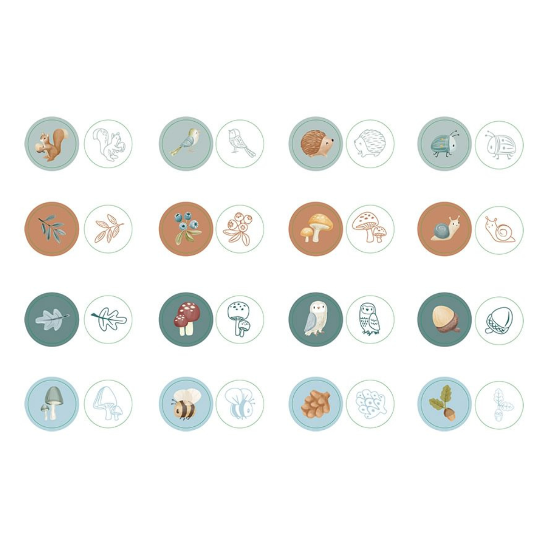 Little Dutch Self-Inking Stamps – Forest Friends