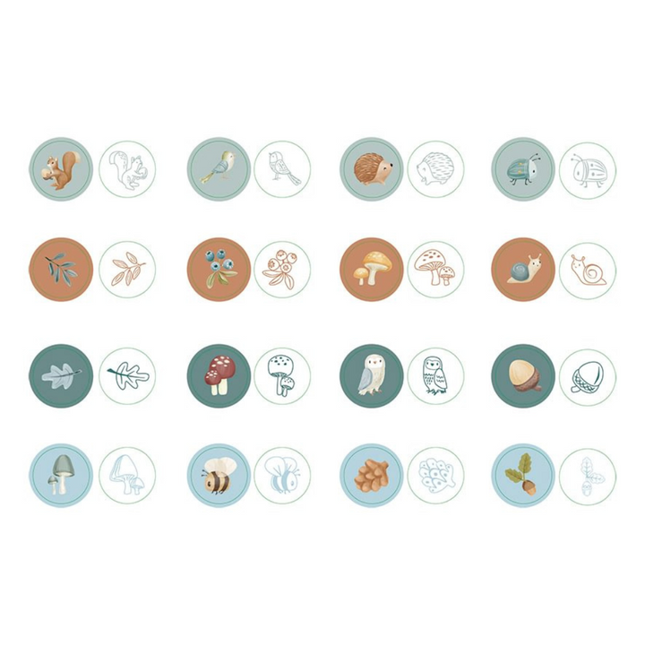 Little Dutch Self-Inking Stamps – Forest Friends