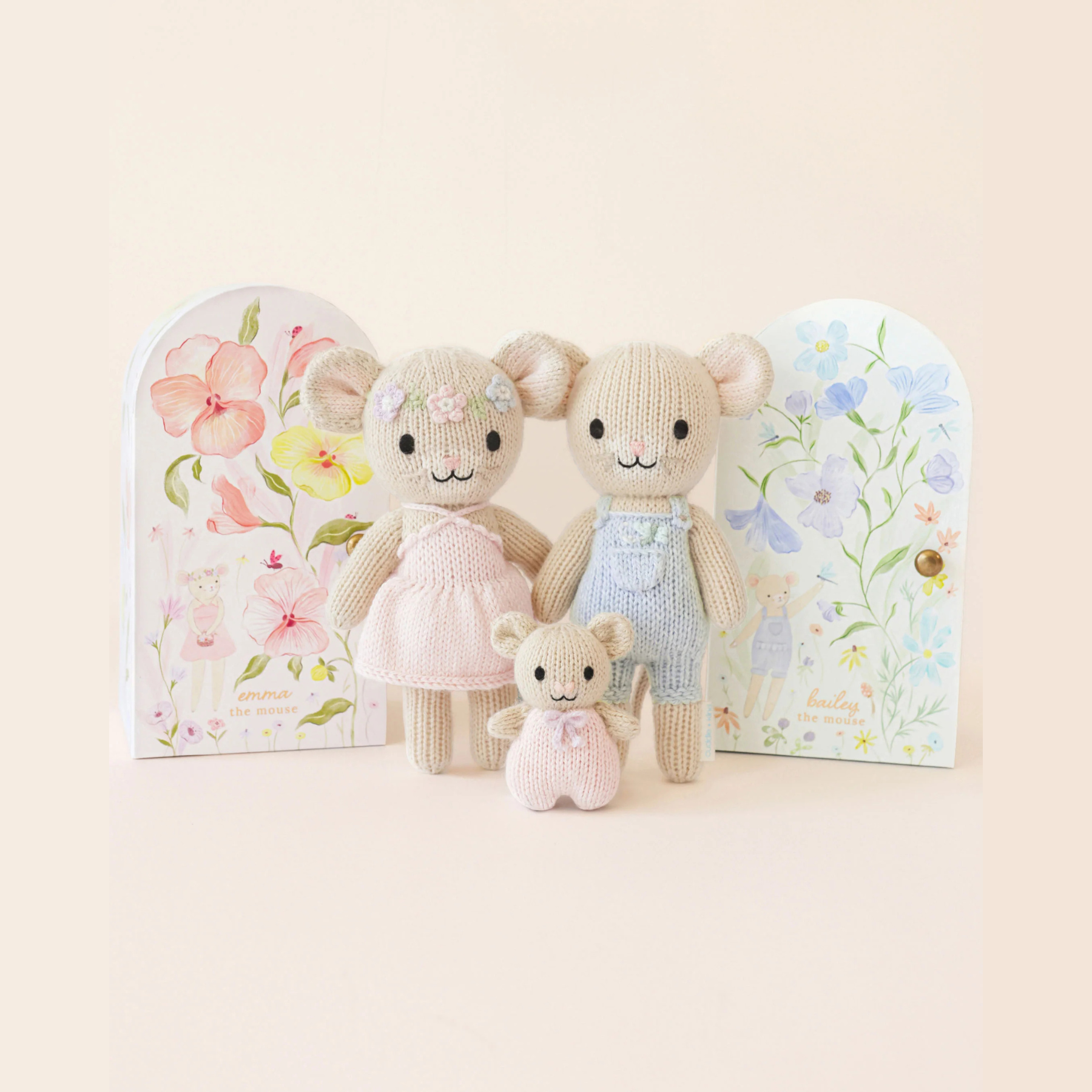 Cuddle + Kind Tiny Bailey the Mouse