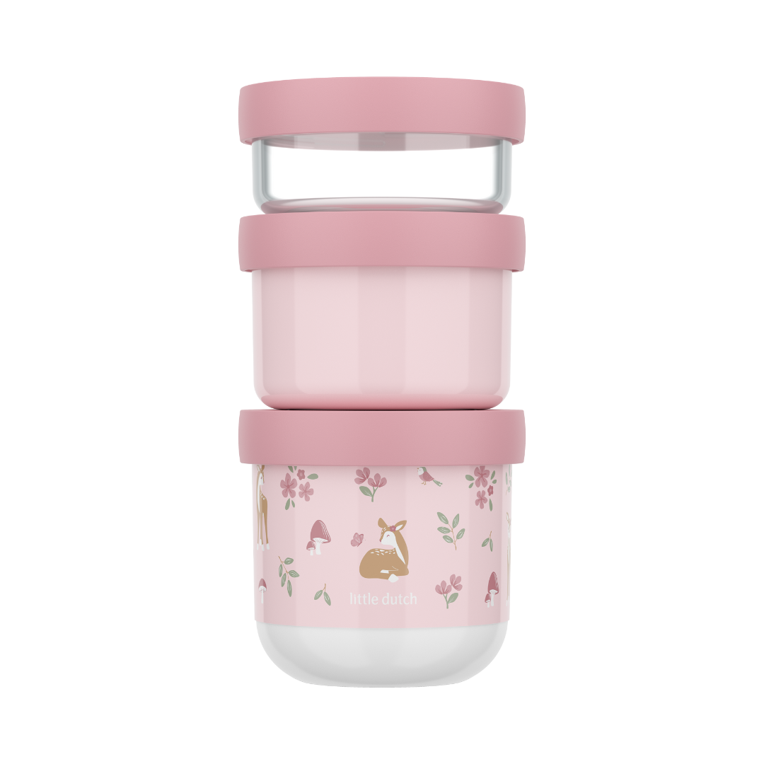 Little Dutch Mepal Snack Box Stack – Fairy Garden (3 piece)