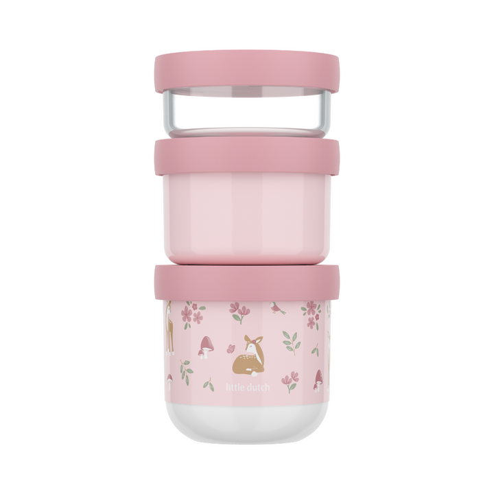Little Dutch Mepal Snack Box Stack – Fairy Garden (3 piece)