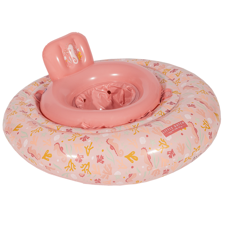 Little Dutch Inflatable Baby Float – Ocean Dreams Pink