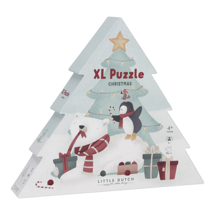 Little Dutch Christmas Puzzle – Extra Large (35 Piece)