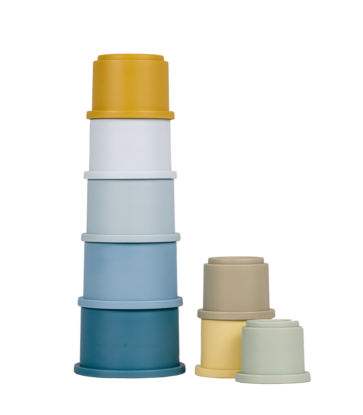 Little Dutch Stacking Cups – Blue