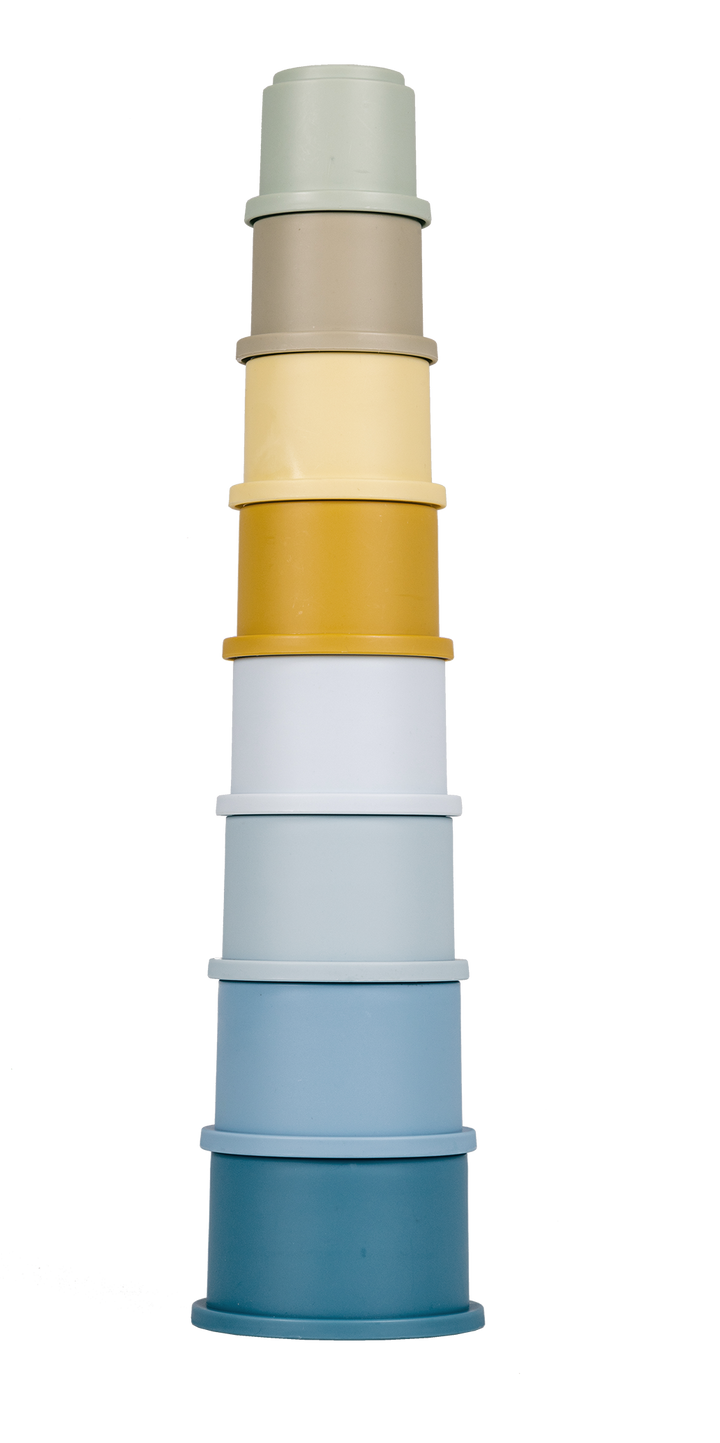 Little Dutch Stacking Cups – Blue