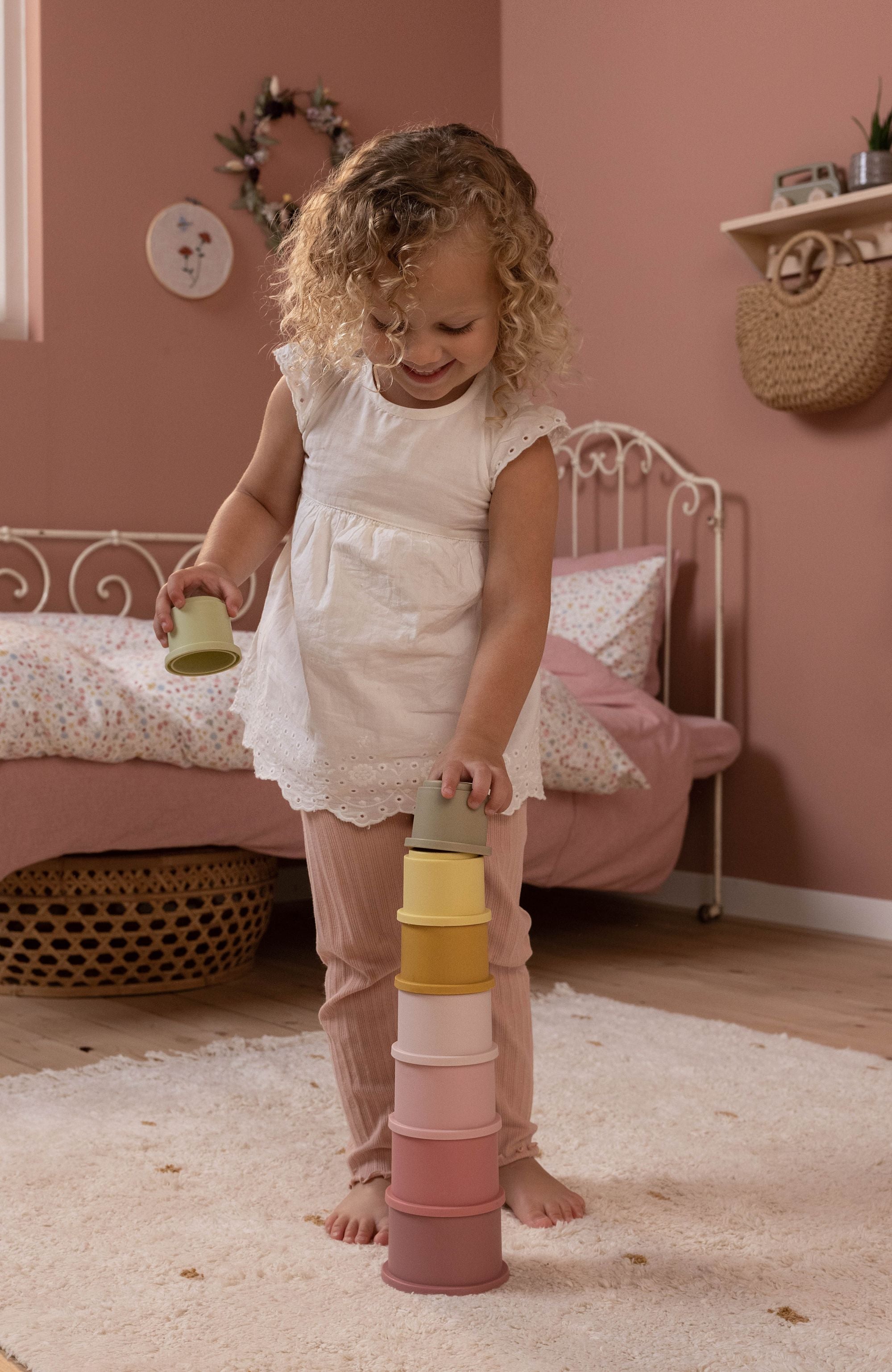 Little Dutch Stacking Cups – Pink
