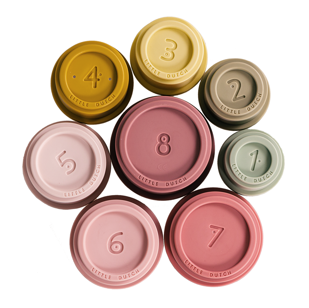 Little Dutch Stacking Cups – Pink