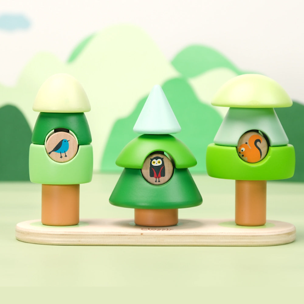 Classic World Stacking Rings Little Forest