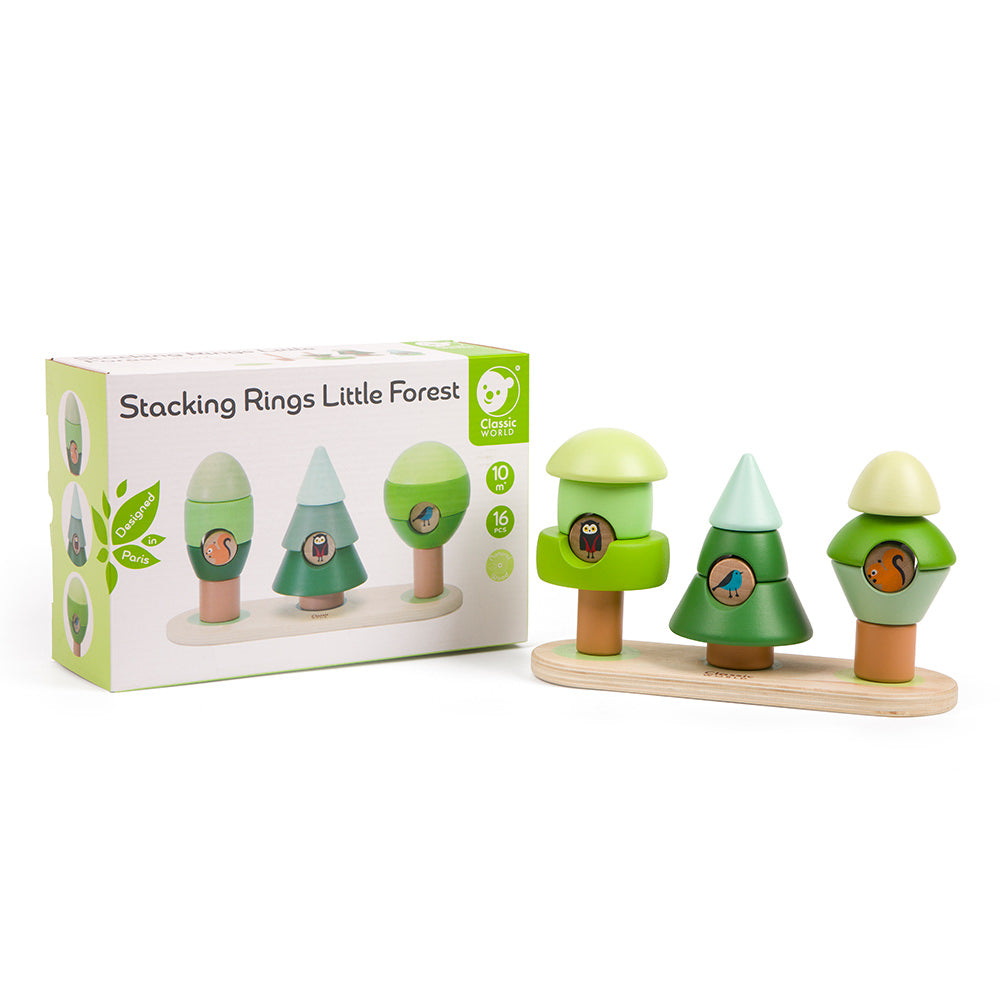 Classic World Stacking Rings Little Forest