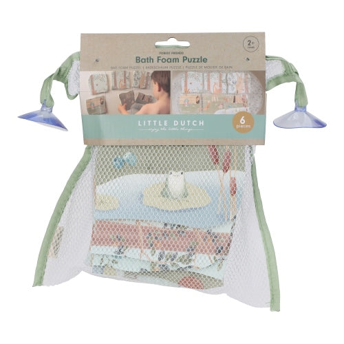 Little Dutch Bath Foam Puzzle – Forest Friends
