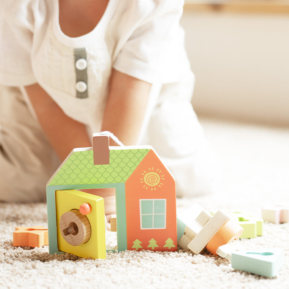 Classic World Wooden Locking Door