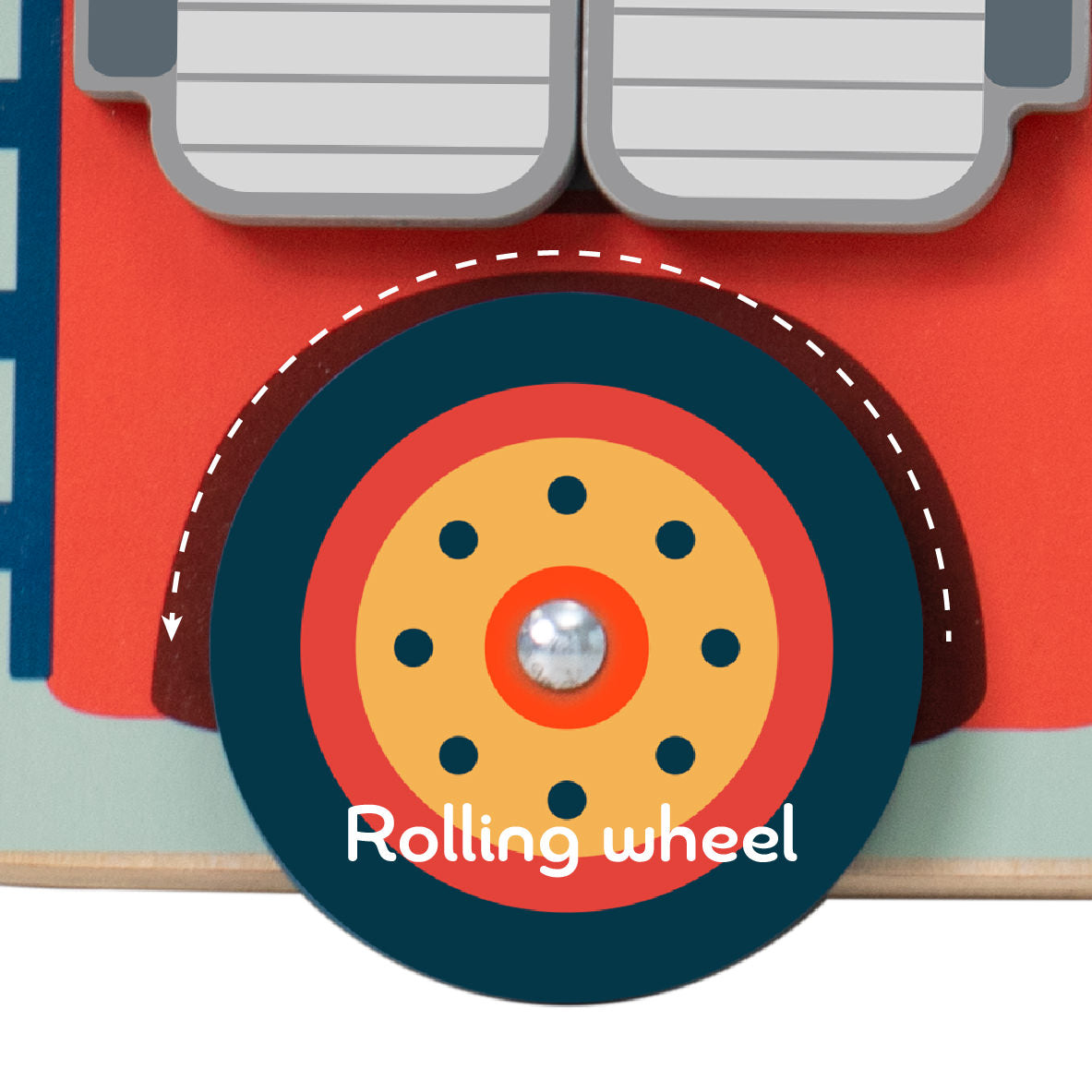 Classic World Fire Engin Busy Board