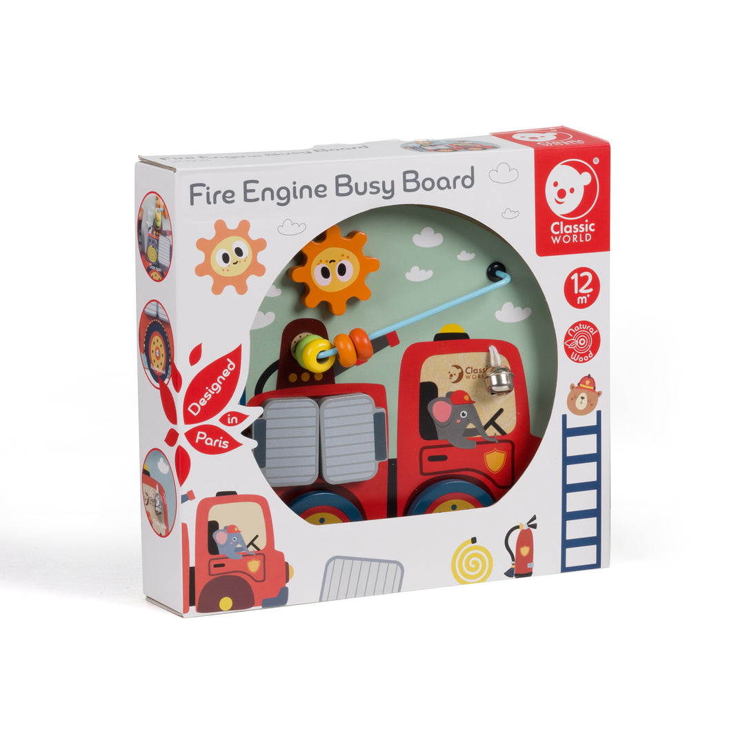 Classic World Fire Engin Busy Board