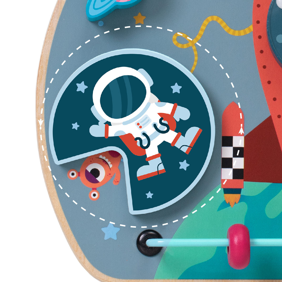 Classic World Rocket Busy Board