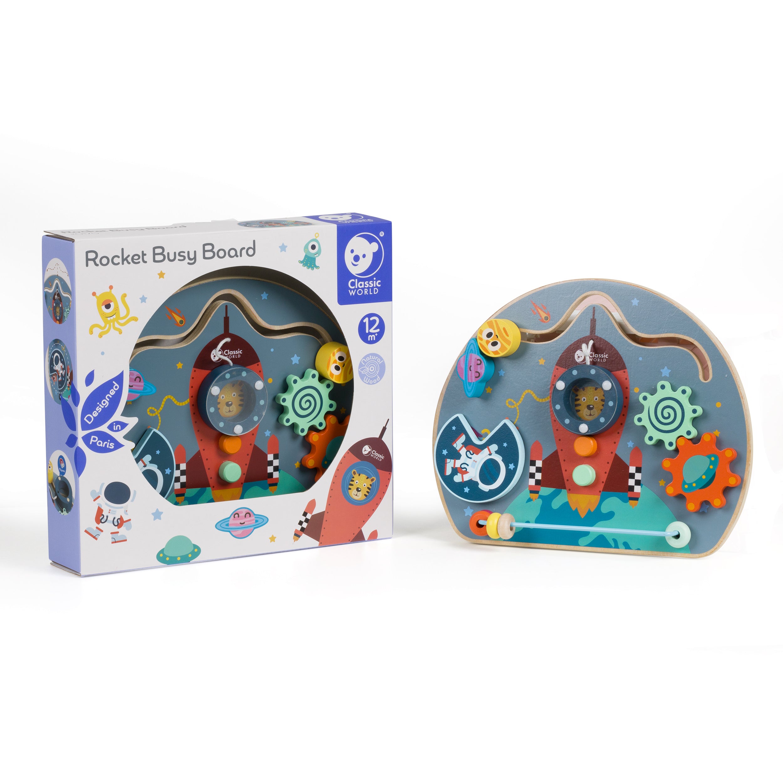 Classic World Rocket Busy Board