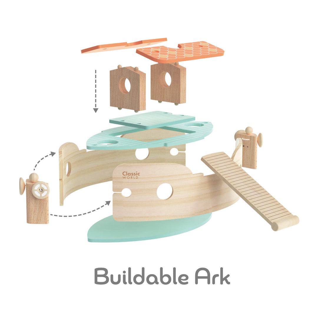 Classic World Making Noah’s Ark Playset