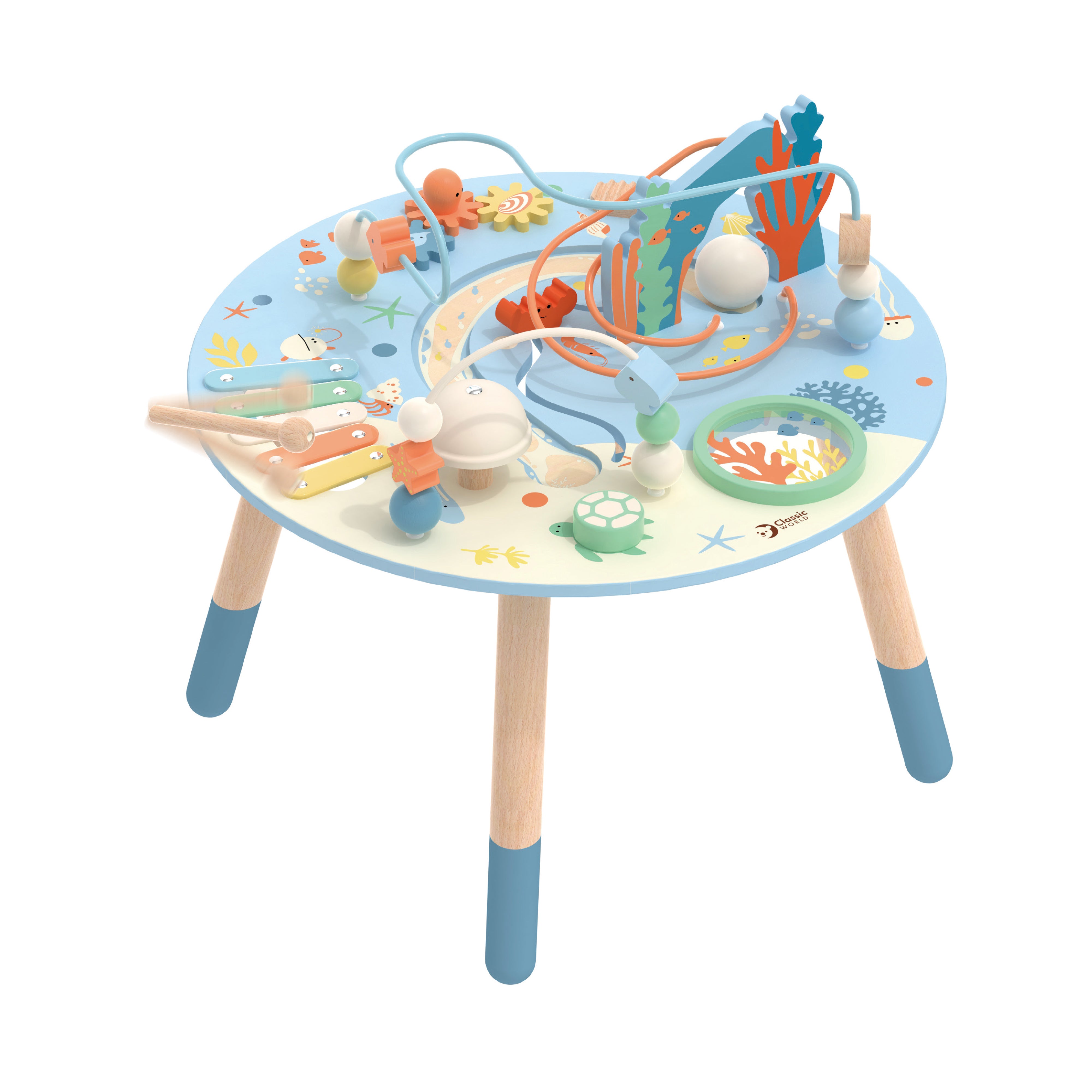 Classic World Multi-Activity Table – Ocean