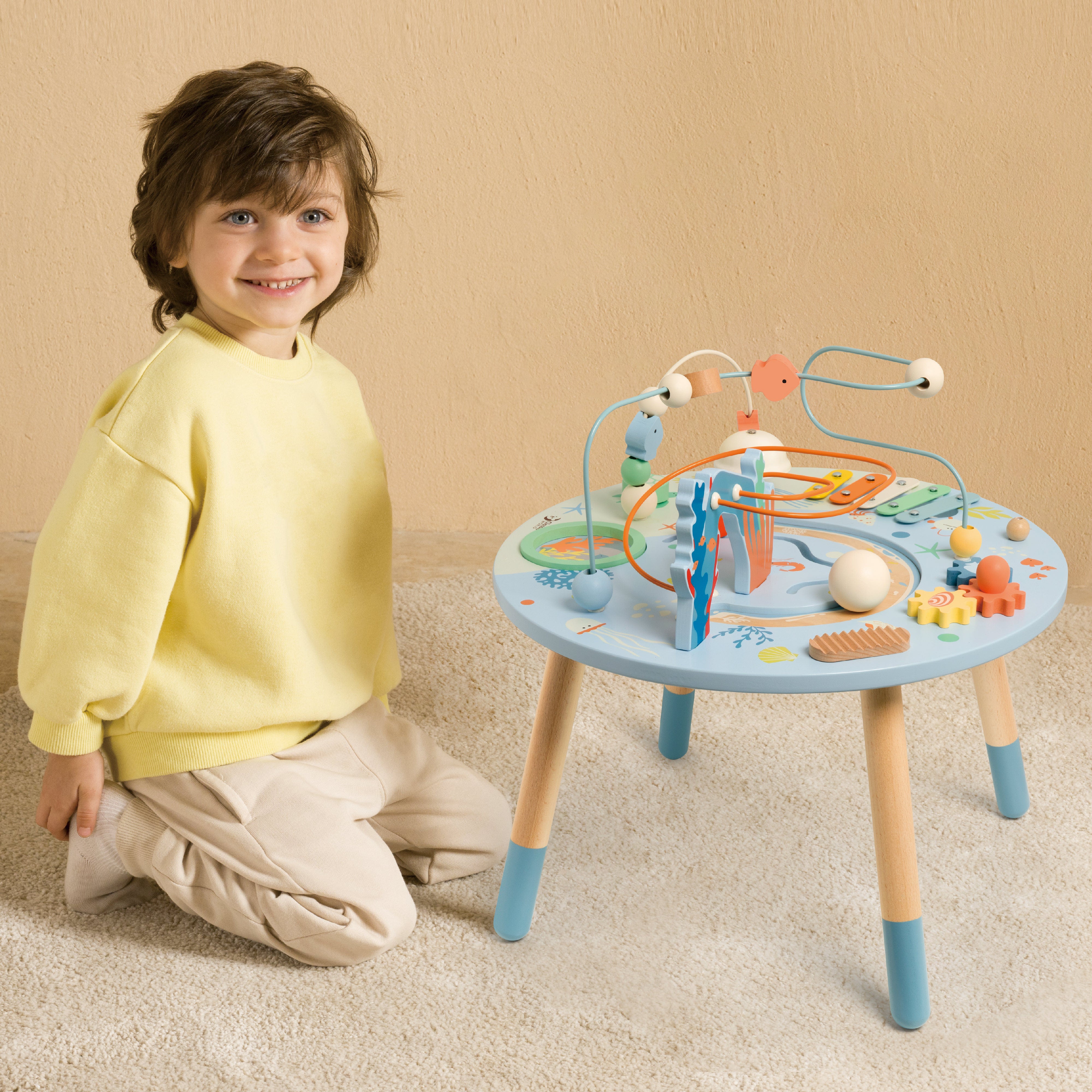 Classic World Multi-Activity Table – Ocean