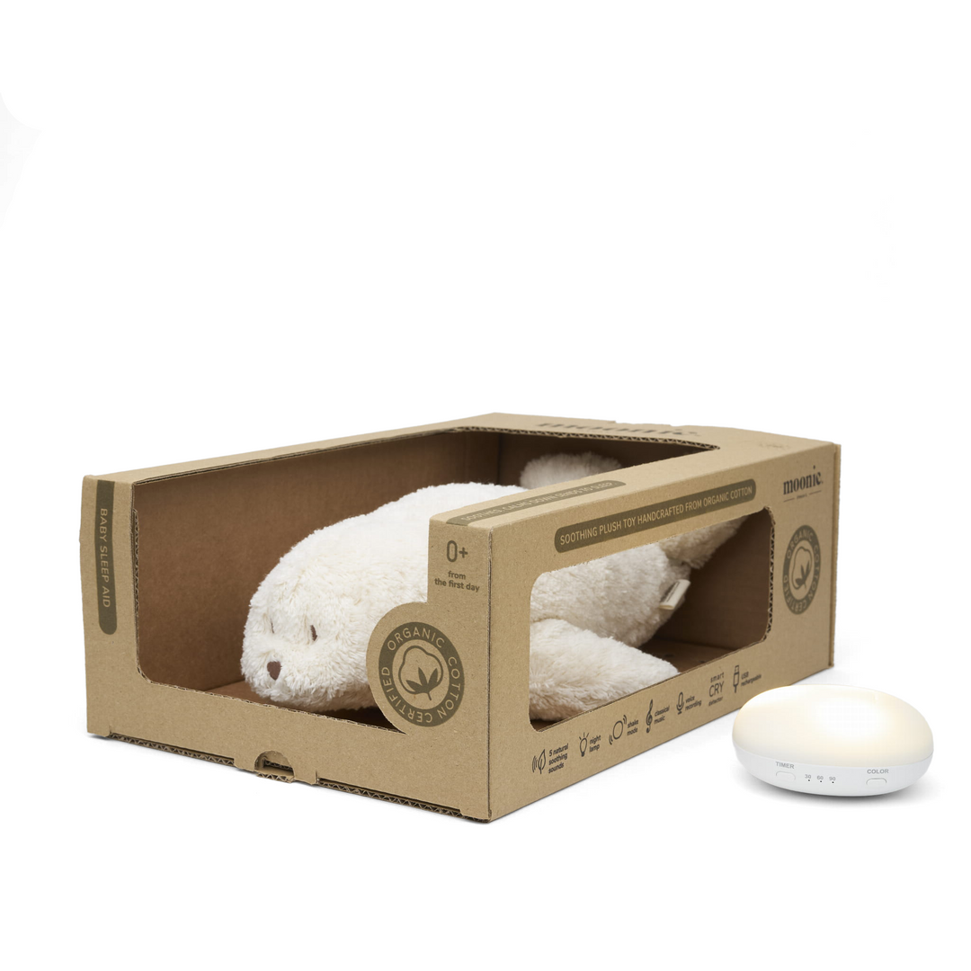 Moonie® Organic Humming Seal with Lamp – Polar