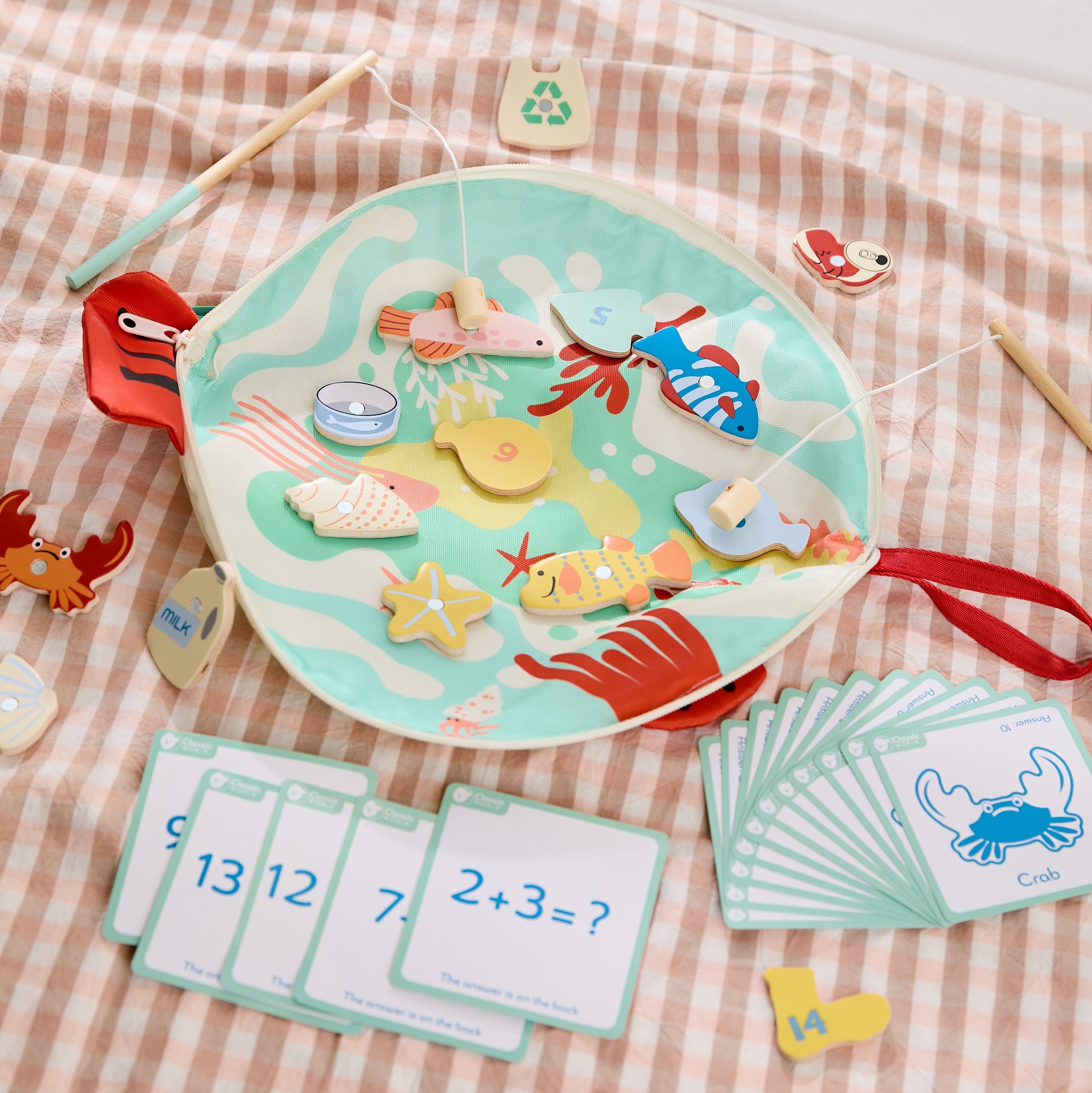 Classic World Eco-Friendly Fishing Game