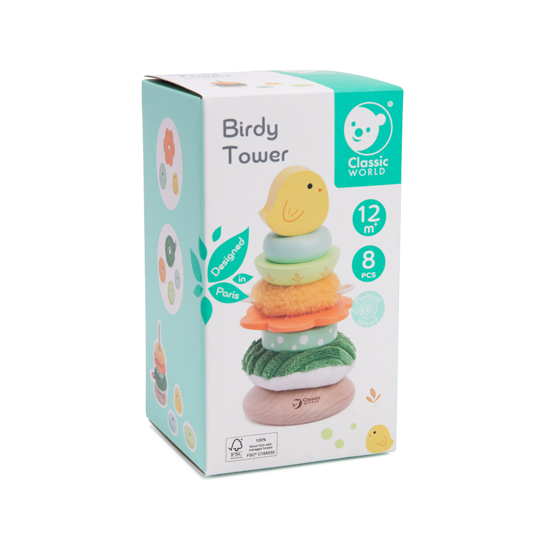 Classic World Bird Stacking Tower