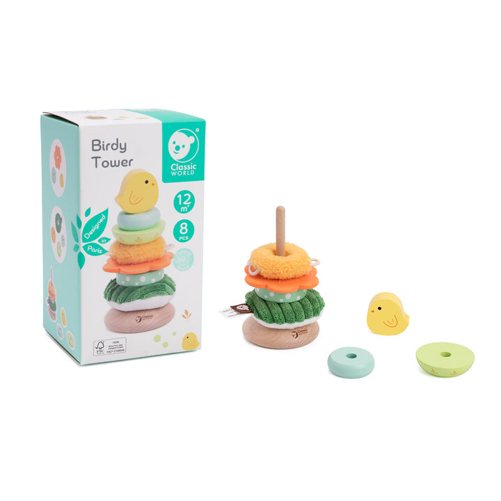 Classic World Bird Stacking Tower