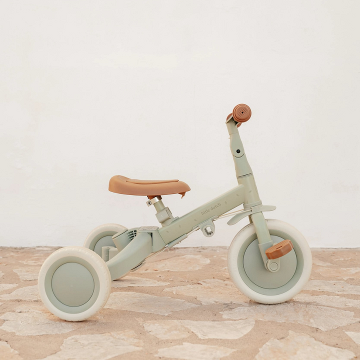 Little Dutch 4-in-1 Tricycle – Green Leaf