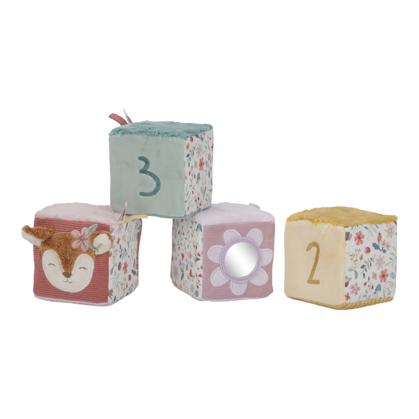 Little Dutch Soft Cubes – Fairy Garden (Set of 4)