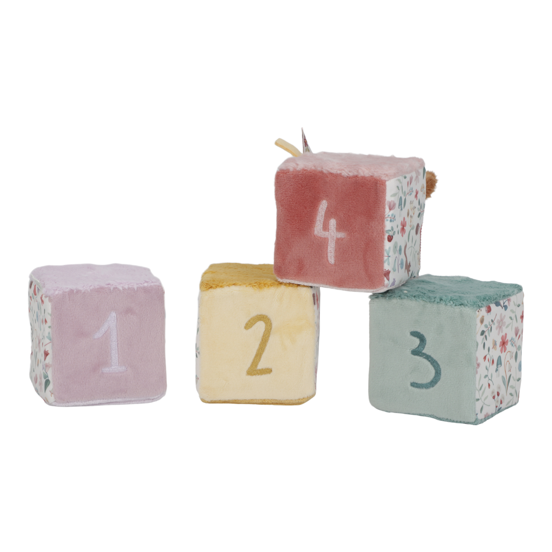 Little Dutch Soft Cubes – Fairy Garden (Set of 4)