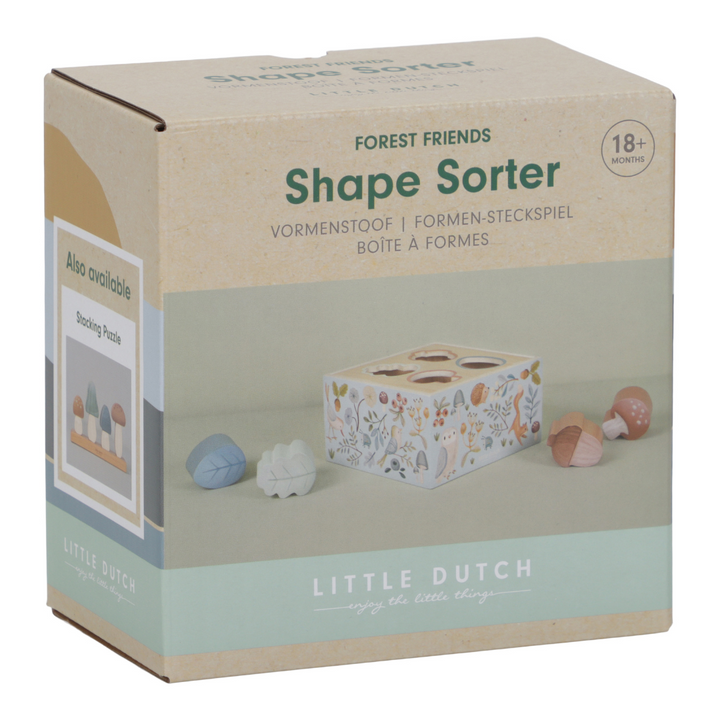 Little Dutch Shape Sorter – Forest Friends