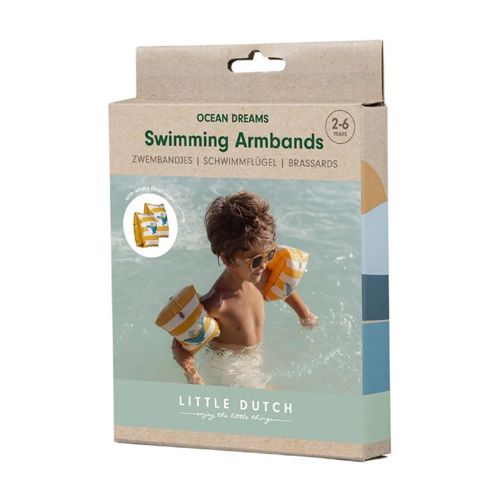 Little Dutch Inflatable Swimming Armbands – Ocean Dreams Blue