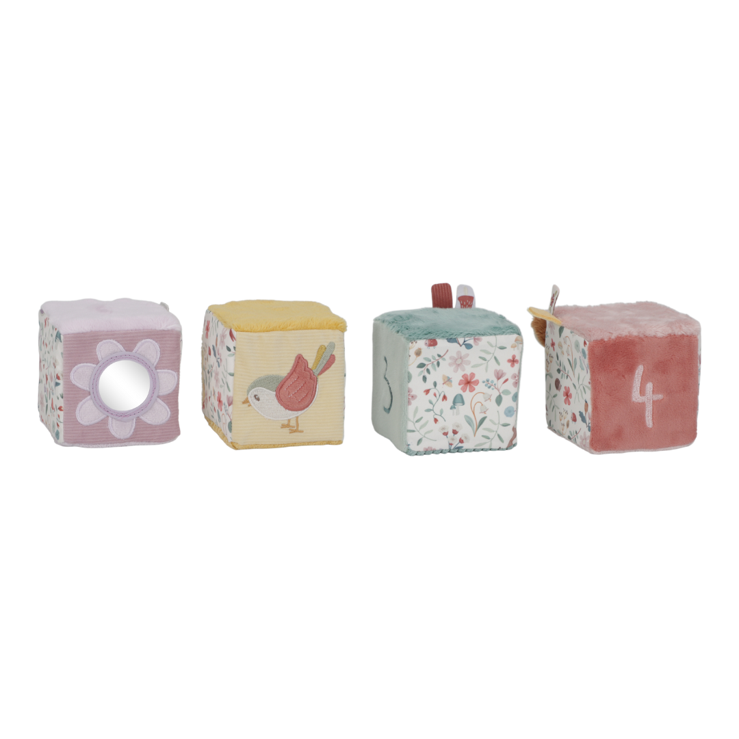 Little Dutch Soft Cubes – Fairy Garden (Set of 4)