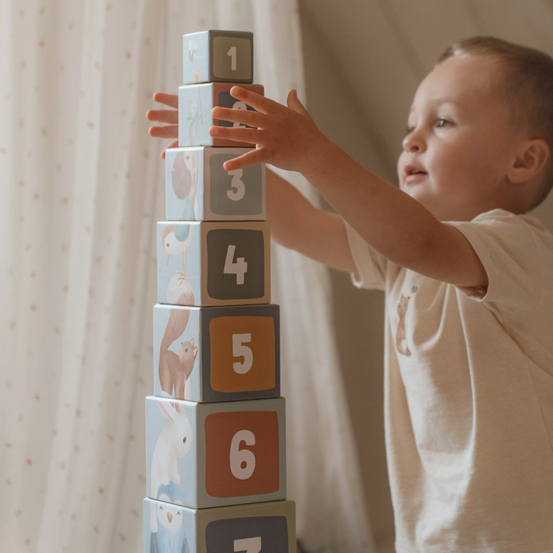Little Dutch Stacking Blocks – Forest Friends
