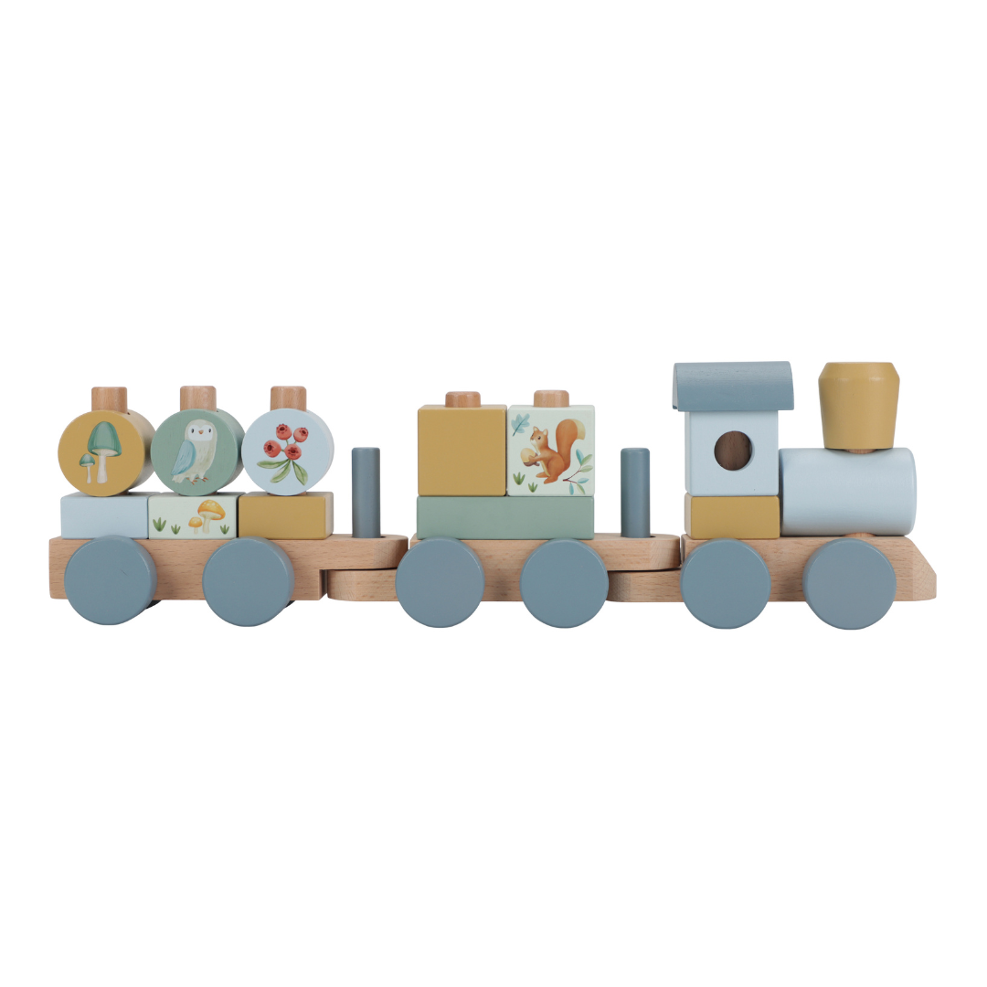 Little Dutch Stacking Train – Forest Friends
