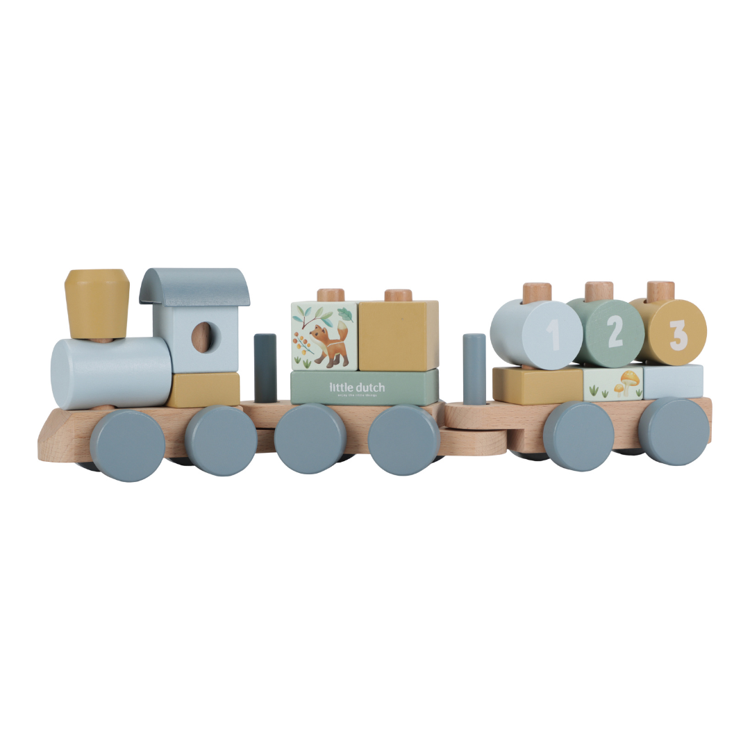 Little Dutch Stacking Train – Forest Friends