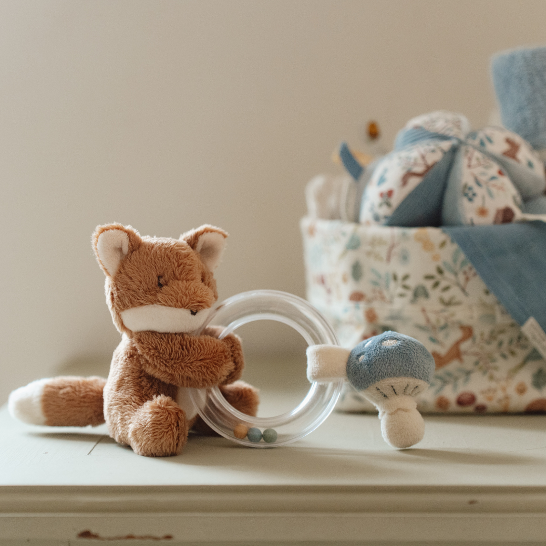 Little Dutch Fox Ring Rattle – Forest Friends