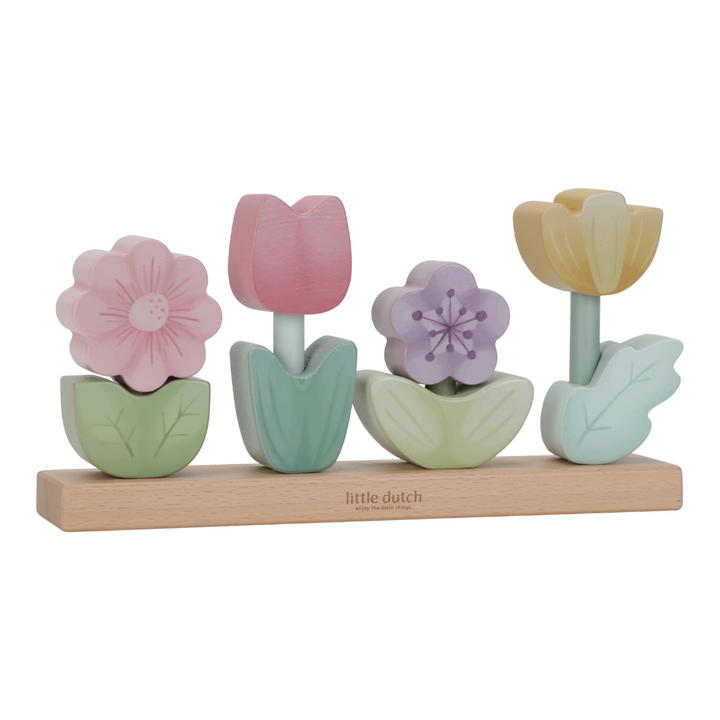 Little Dutch Flowers Stacking Puzzle – Fairy Garden