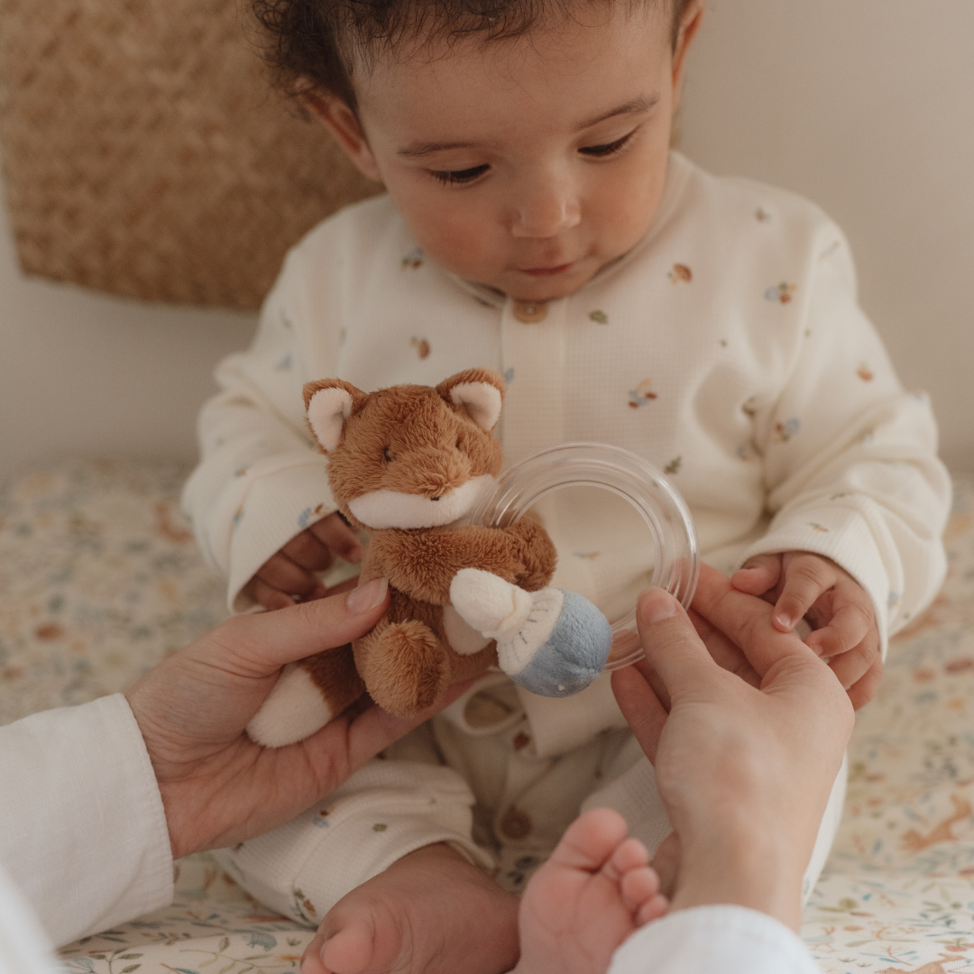 Little Dutch Fox Ring Rattle – Forest Friends