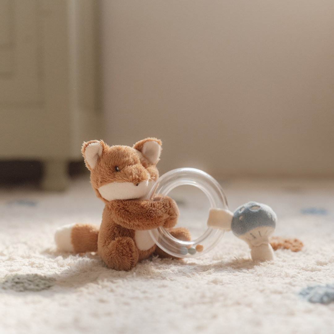 Little Dutch Fox Ring Rattle – Forest Friends